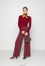 femmes pull rouge foncé 006BT843 Anna Field - Image 2