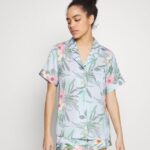 femmes pyjama bleu 006BT1066 Anna Field