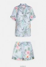 femmes pyjama bleu 006BT1066 Anna Field - Image 5