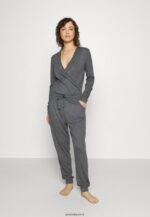 femmes pyjama gris foncé 006BT1058 Anna Field
