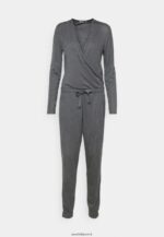 femmes pyjama gris foncé 006BT1058 Anna Field - Image 6