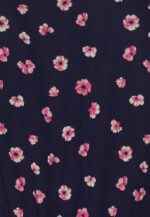 femmes robe à manches col en v robe de jour bleu foncé/rose 006BT23 Anna Field - Image 3