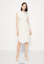 femmes robe chemise beige 006BT82 Anna Field - Image 4