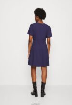 femmes robe chemise bleu foncé 006BT88 Anna Field - Image 3