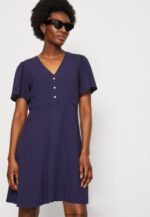 femmes robe chemise bleu foncé 006BT88 Anna Field - Image 4