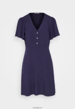 femmes robe chemise bleu foncé 006BT88 Anna Field - Image 5