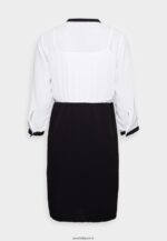 femmes robe chemise noir/blanc 006BT87 Anna Field - Image 2
