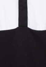 femmes robe chemise noir/blanc 006BT87 Anna Field - Image 3