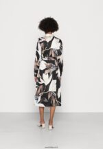 femmes robe chemise noire/multicolore 006BT93 Anna Field - Image 3