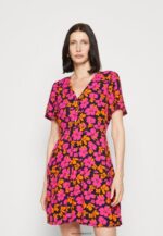 femmes robe chemise rose/orange 006BT90 Anna Field