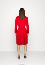 femmes robe chemise rouge foncé 006BT85 Anna Field - Image 3