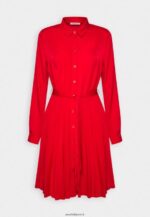 femmes robe chemise rouge foncé 006BT85 Anna Field - Image 4