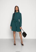 femmes robe chemise vert foncé 006BT83 Anna Field - Image 2