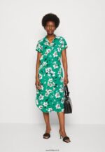 femmes robe chemise vert/rose 006BT89 Anna Field - Image 2