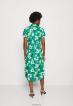 femmes robe chemise vert/rose 006BT89 Anna Field - Image 3