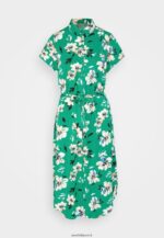 femmes robe chemise vert/rose 006BT89 Anna Field - Image 5