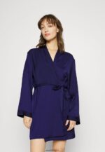 femmes robe de chambre bleue 006BT1089 Anna Field