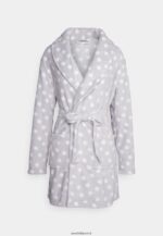 femmes robe de chambre gris/blanc 006BT1093 Anna Field - Image 5