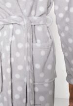 femmes robe de chambre gris/blanc 006BT1093 Anna Field - Image 6