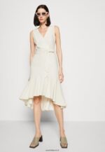 femmes robe de jour beige 006BT16 Anna Field - Image 4