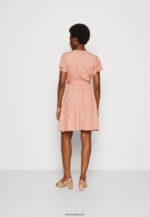 femmes robe de jour marron/blanc 006BT3 Anna Field - Image 3