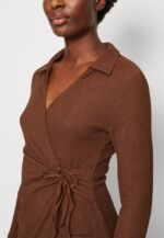 femmes robe de jour marron foncé 006BT13 Anna Field - Image 6