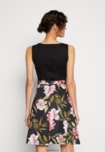 femmes robe de jour noir/noir/rose 006BT15 Anna Field - Image 3