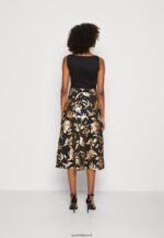 femmes robe de jour noire 006BT24 Anna Field - Image 3
