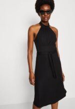 femmes robe de jour noire 006BT26 Anna Field - Image 4