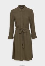 femmes robe de jour olive 006BT20 Anna Field