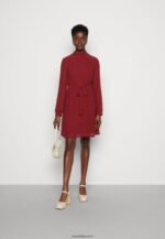 femmes robe de jour rouge foncé 006BT1 Anna Field - Image 2