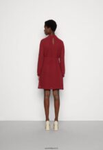 femmes robe de jour rouge foncé 006BT1 Anna Field - Image 3