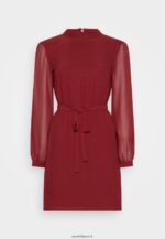 femmes robe de jour rouge foncé 006BT1 Anna Field - Image 5