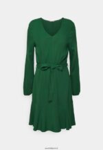 femmes robe de jour verte 006BT18 Anna Field