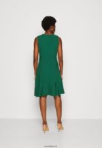 femmes robe de jour verte 006BT22 Anna Field - Image 3