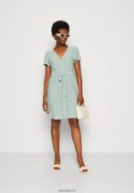 femmes robe de jour verte 006BT6 Anna Field - Image 2