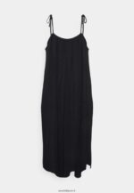 femmes robe de plage à bretelles simples accessoire de plage noir 006BT737 Anna Field - Image 5