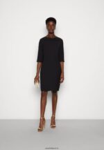 femmes robe droite noire 006BT192 Anna Field - Image 2