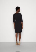 femmes robe droite noire 006BT192 Anna Field - Image 3