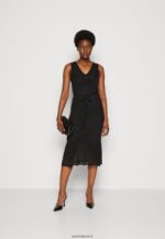 femmes robe droite noire 006BT208 Anna Field - Image 2