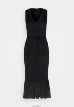 femmes robe droite noire 006BT208 Anna Field - Image 5