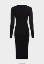 femmes robe pull noire 006BT229 Anna Field - Image 2