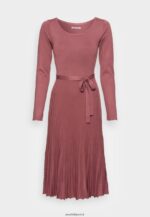 femmes robe pull rose 006BT226 Anna Field