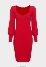 femmes robe pull rouge 006BT194 Anna Field