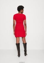 femmes robe pull rouge 006BT231 Anna Field - Image 3