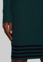 femmes robe pull vert foncé/noir 006BT201 Anna Field - Image 6