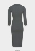 femmes robe pull verte 006BT233 Anna Field - Image 2