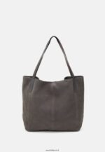 femmes sac à main en cuir anthracite 006BT2303 Anna Field