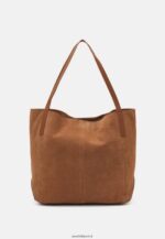 femmes sac à main en cuir cognac 006BT2293 Anna Field