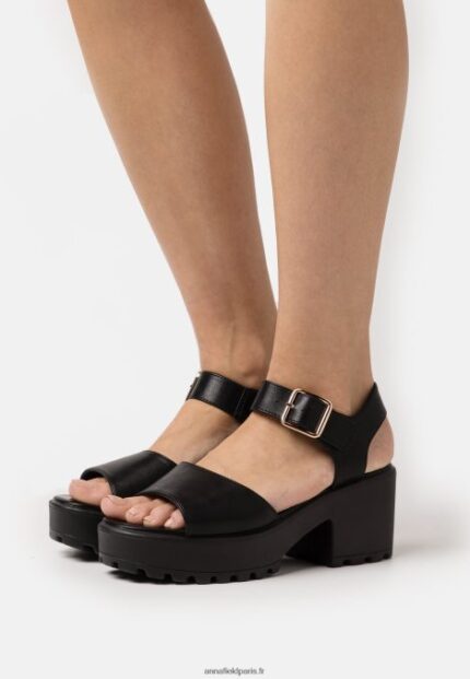 femmes sandales à plateforme noir 006BT1583 Anna Field
